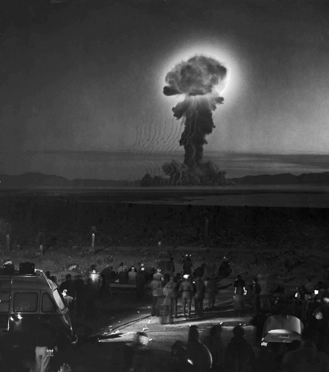 Atomic Test, Nevada Test Site, March 17, 1953….
