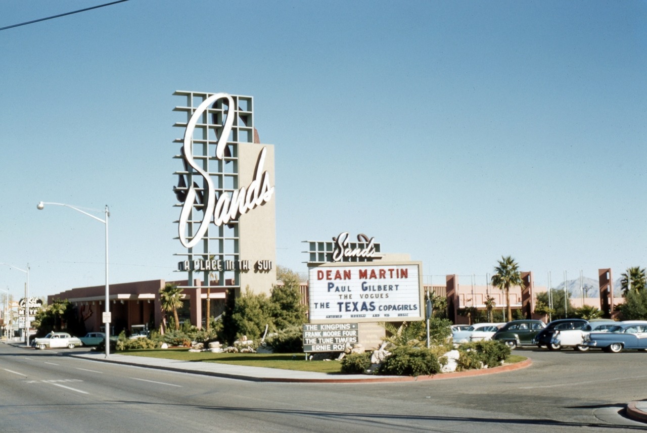 Sands, December 1957 Singing star Dean Martin,…
